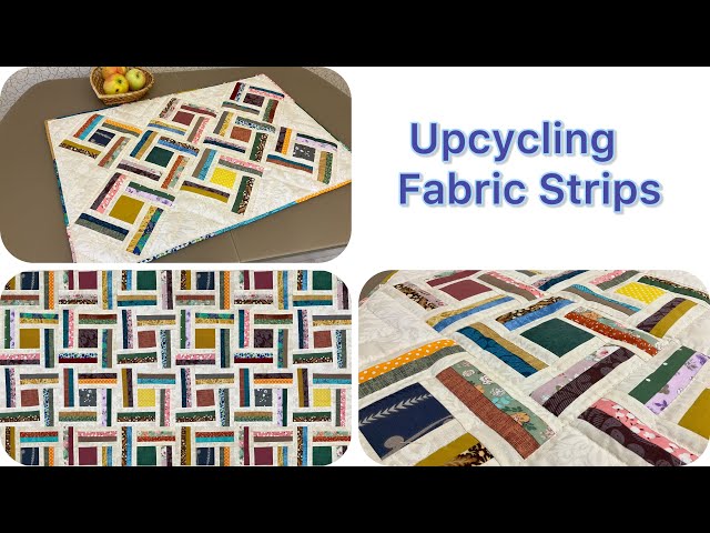 STOP Wasting Fabric Scraps! Easy Upcycling Hacks for Beginners Sewing from Strips of Fabric