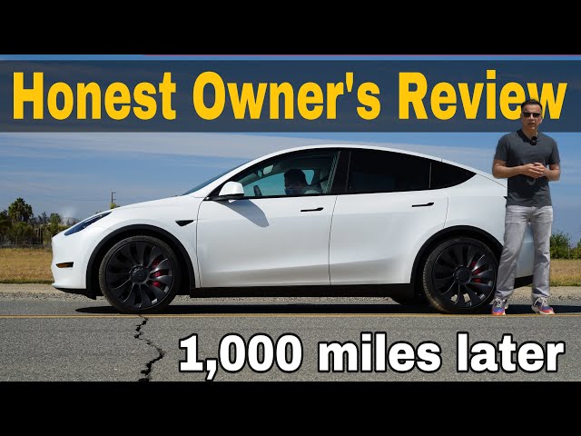 TESLA MODEL Y OWNER's Review. 1000 miles later #Tesla