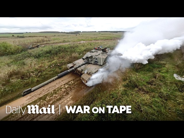 Why the Challenger 2 Tank is So Hard for Russia to Destroy | War on Tape | Daily Mail