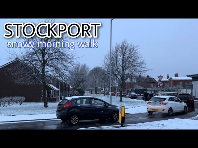 Snowy walk in Stockport | Jan 2023