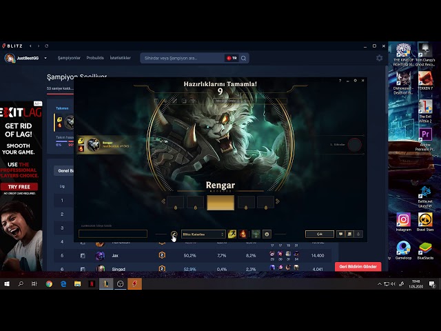 Blitz Lol oyunu kolaylaştırma profesyonel oyuncu ol kısa yollarla uğraşma