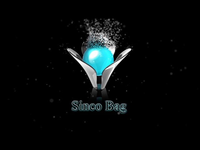 a simple particle logo reveal project for sincobag.com