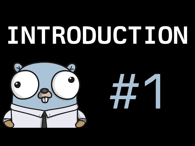 Introduction to golang and project quickstart - part 1