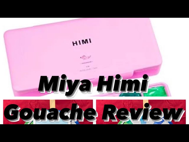 Miya Himi Gouache 18 Jelly Cup Set Review