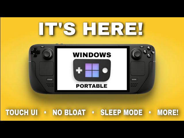 Steam Deck Windows "Handheld Mode" Is Here - WindeckOS Guide