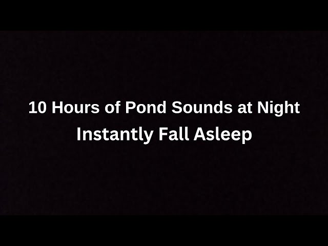 10 Hours Black Screen | Soothing Rain Sounds | SLEEP & RELAXATION