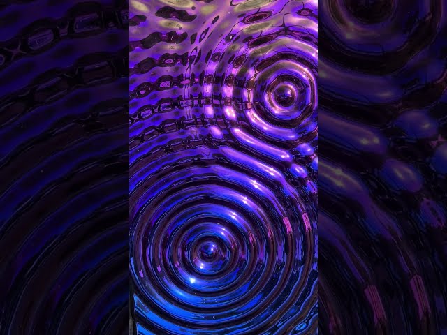 The Interference Mural – Luxury Reflecrive Glass Wall Art #glasswallart #wallart #walldecor #luxury