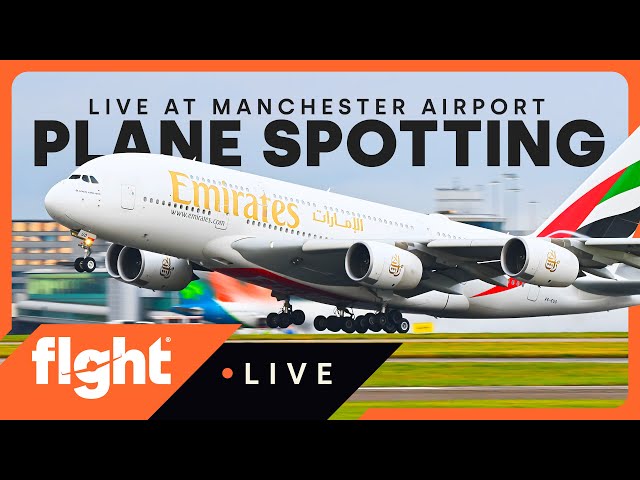 ♦️ LIVE Manchester Airport Plane Spotting - 30/12/24