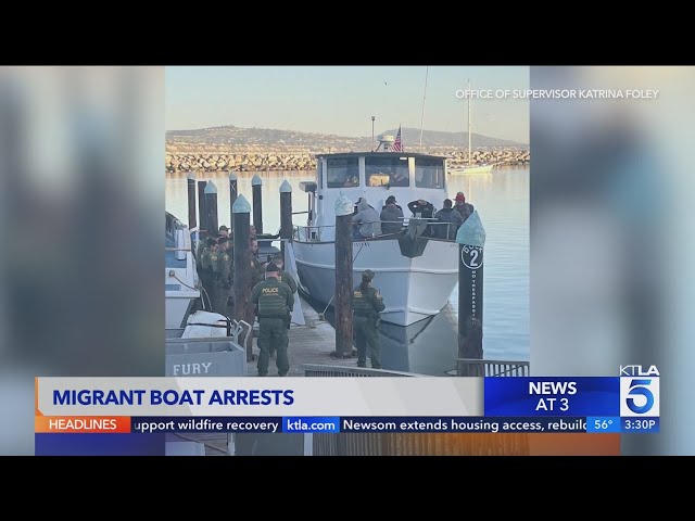 9 people illegally entering U.S. arrested in Dana Point Harbor