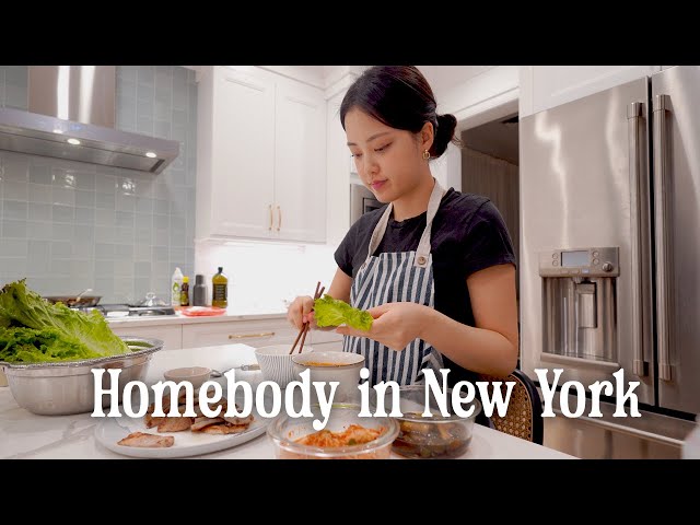 Homebody in New York | An introvert's ideal week at home cooking and tracking my glucose with PCOS