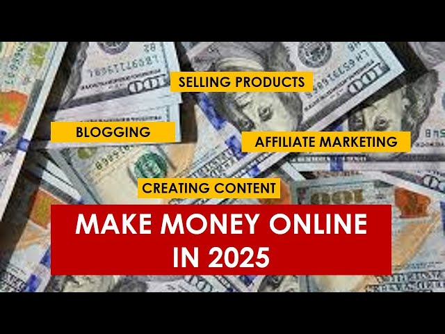 How to earn money online