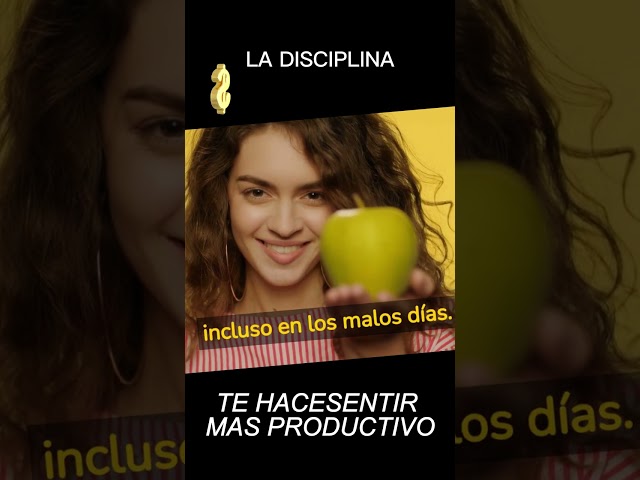 La DISCIPLINA te hace sentir mas productivo y menos estresado, superación personal