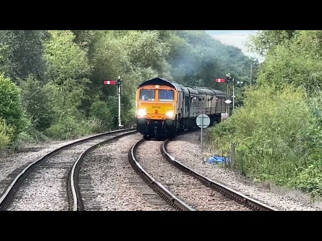 66312 leaving orton mere for Peterborough