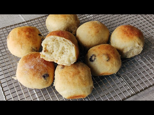 Dinner Rolls without Sugar / No Kneading No Mixer / Healthy and Tasty