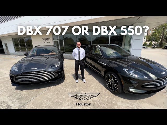 DBX 707 or DBX 550?