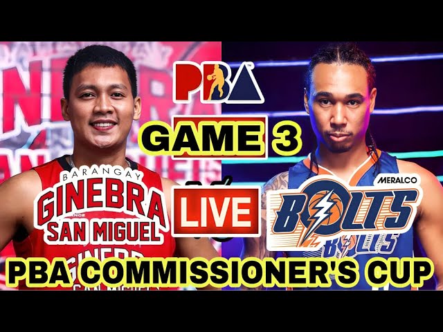 PBA LIVE 🔴: GINEBRA VS MERALCO GAME 3 DO OR DIE LIVE WITH FREE ENDING AND FREE ROLETA