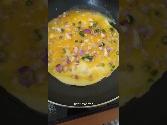 Quick & Easy Omelette Recipe | Perfect Breakfast in Minutes #shorts #youtubeshorts #omelette