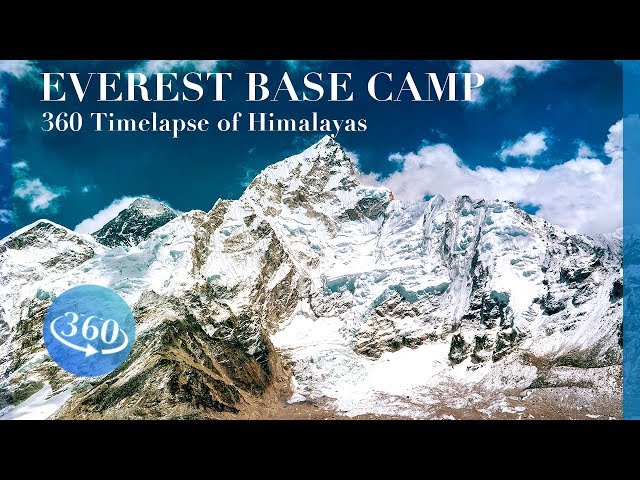 Everest Base Camp in 360 - 4k Timelapse of Himalayas | Paracosma