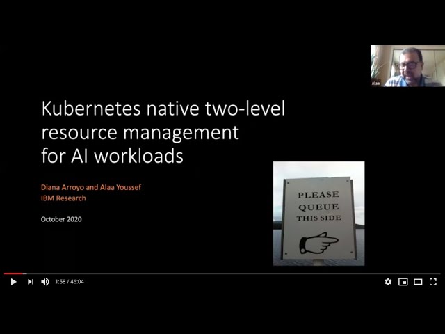 Webinar: Kubernetes native two-level resource management for AI/ML workloads