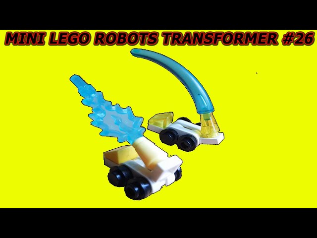 Lego Robot Mini Biến Hình Cực Dễ #26 |Lego Robot Mini Transformer Easy #26 |Linakid TV