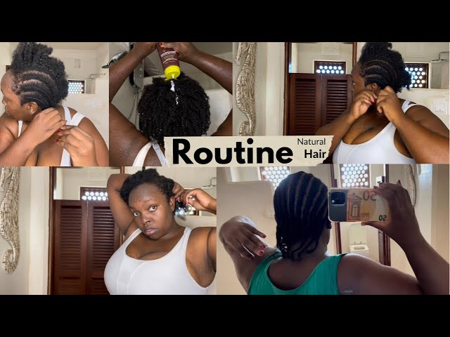 My HEALTHY HAIR Routine 2022//4c wash day+styling+Scalp Care+Thick Ends+Length Retention|KemuntoBear