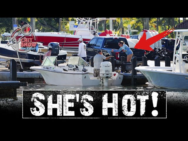 When my husband comes back ! Disrespected at the boat ramp ! (Chit Show)