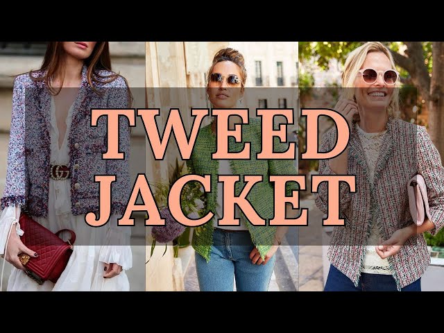 Chic Tweed Jacket Outfit Ideas 2024 | Elevate Your Style with Iconic Chanel Jackets