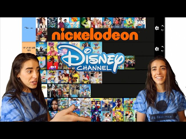 (the best) ranking of Disney Channel and Nickelodeon tv shows from childhood - Tierlist