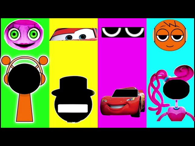 Incredibox Sprunki -  Incredibox Sprunki 2 - Lighting McQueen-  Poppy Playtime  - Tiles Hop EDM Rush