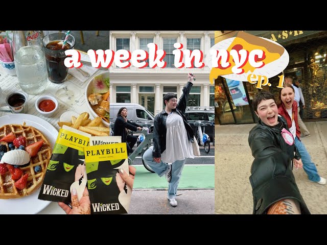 new york vlog: exploring nyc, soho shopping, broadway shows🗽🚕🍕