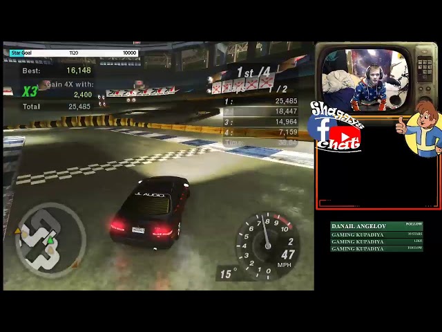 Need For Speed Underground 2 | Live Stream Part 1 | 3D Mode