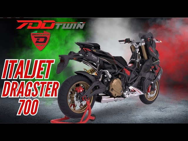 The new Italjet Dragster 700 Twin Factory Limited Edition