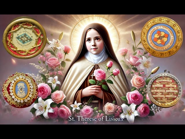 St. Therese of Lisieux | The Little Flower | 9 BEAUTIFUL Relics