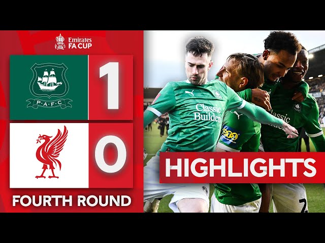 Argyle SHOCK Liverpool! | Plymouth Argyle 1-0 Liverpool | Emirates FA Cup 2024-25