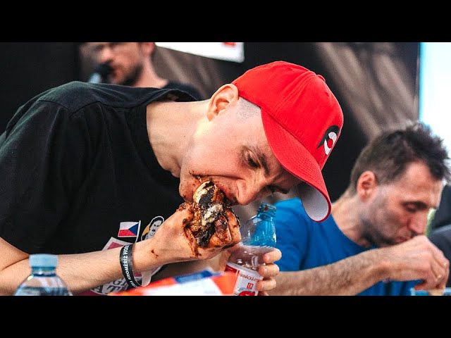 Czech Kolache Eating Contest (New National Record) | Huge Cash Prize!!