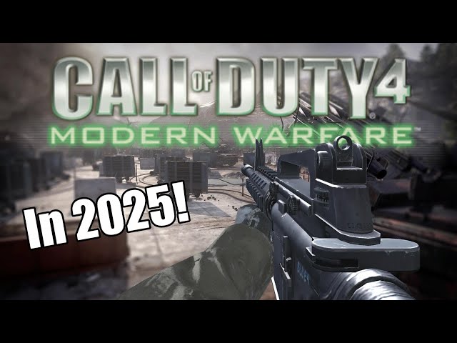 20 Minutes of Call of Duty 4 Multiplayer in 2025! (No Commentary)