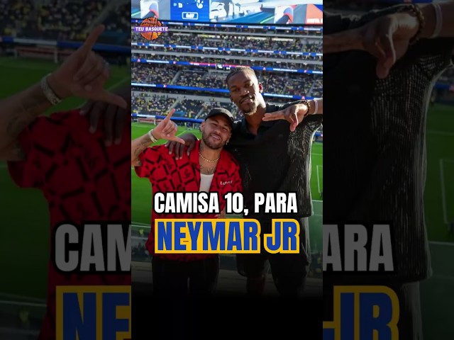 NEYMAR JR NA NBA #nba #nbabrasil #jimmybutler #neymar #neymarjr #butler #ney #warriors #gsw #curry