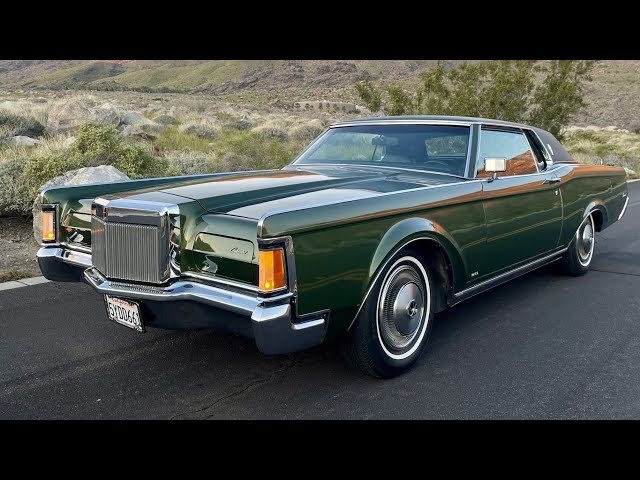 1971 Lincoln Continental Mark III: Green with Envy!