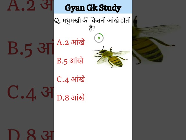 #मधुमखी की कितनी आंखे होती है? #कितनी आंखे होती है मधुमखी की