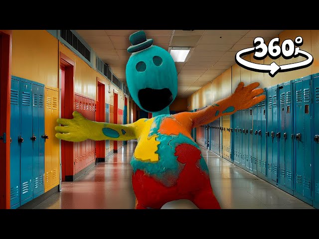 Doey the Doughman in School | Poppy Playtime Chapter 4 in 360° VR