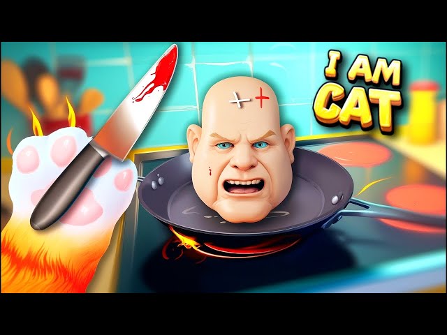 ich KOCHE den Metzger LEBENDING 😱 - I am Cat VR Meta Quest 3