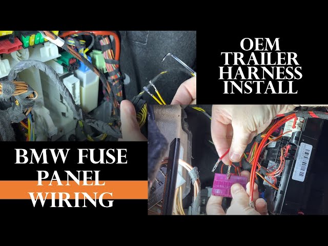 BMW X5 AAG Trailer Module Wiring Install (F15)