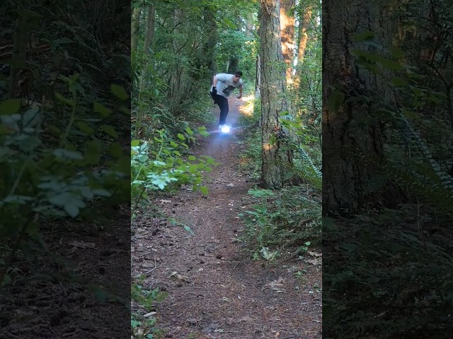 Onewheel Pint-X downhilll Forest trail pump section