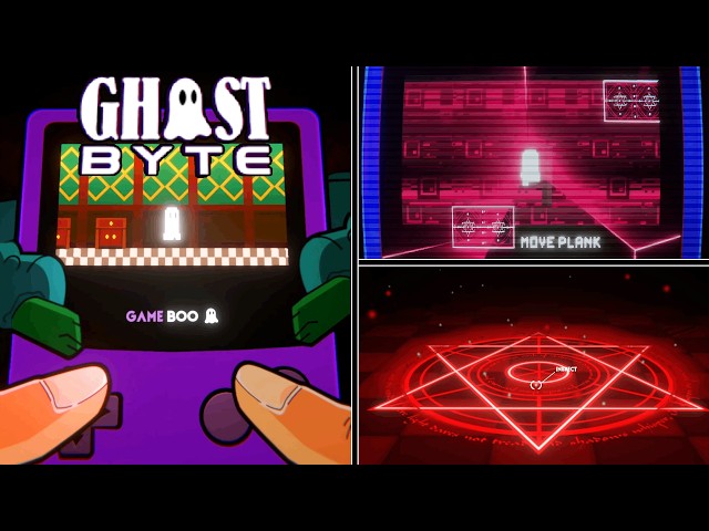 █ Horror game "Ghost Byte" – full walkthrough █