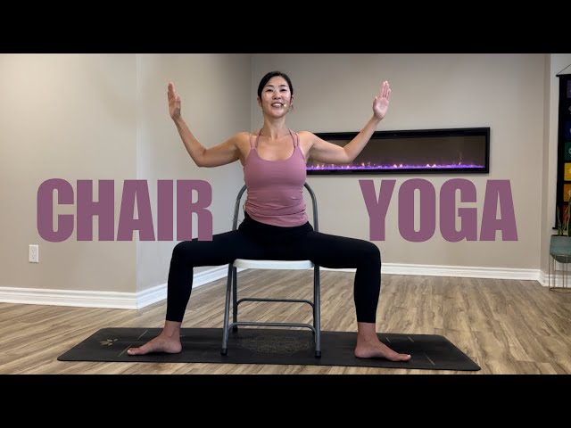 20 Minutes Chair Yoga for Flexibility, Strength, and Mobility || Weight Loss and Brain Health