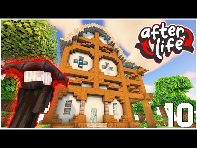 Afterlife SMP - Ep.10 - My BIGGEST Build YET!