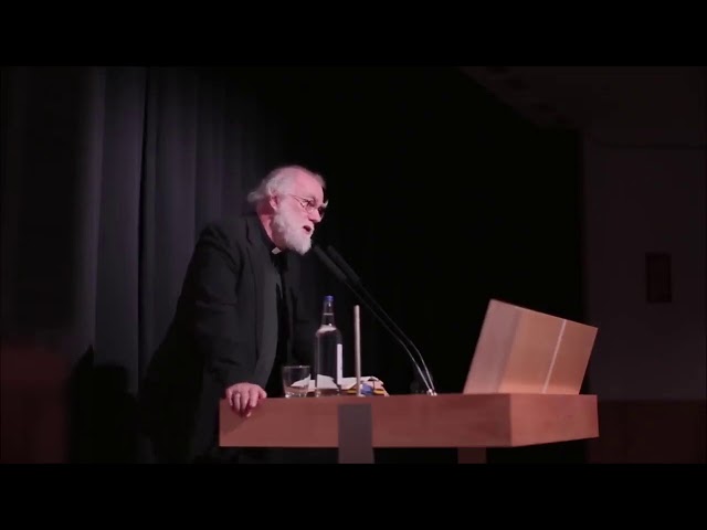 THE BEST UNINTENTIONAL ASMR - A deeply relaxing lecture by Rowan Williams Soft Spoken British Accent