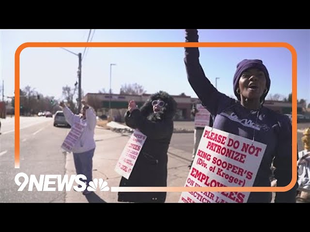 Some King Soopers employees cross picket lines as strike continues