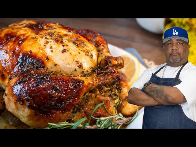 Crispy and Juicy Roasted Chicken | Chicken Brine Recipe