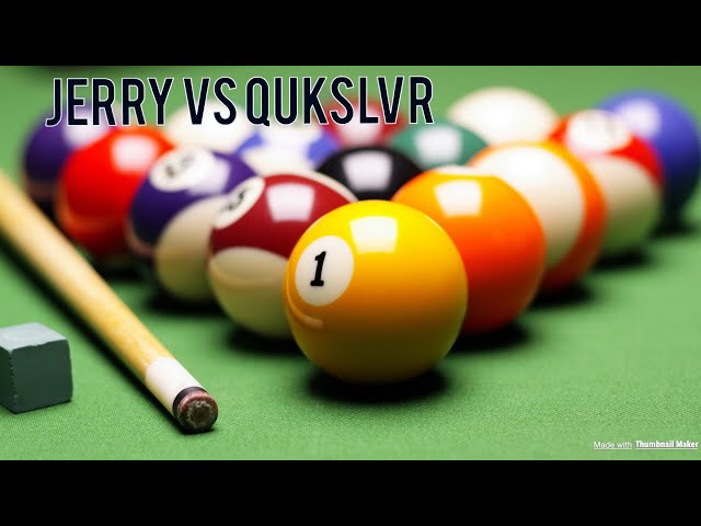 Jerry & Qukslvr playing billiards